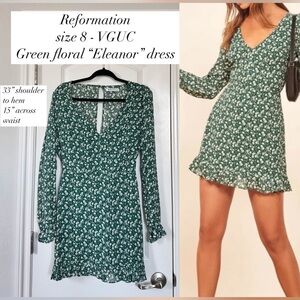 Reformation “Eleanor” dress - size 8